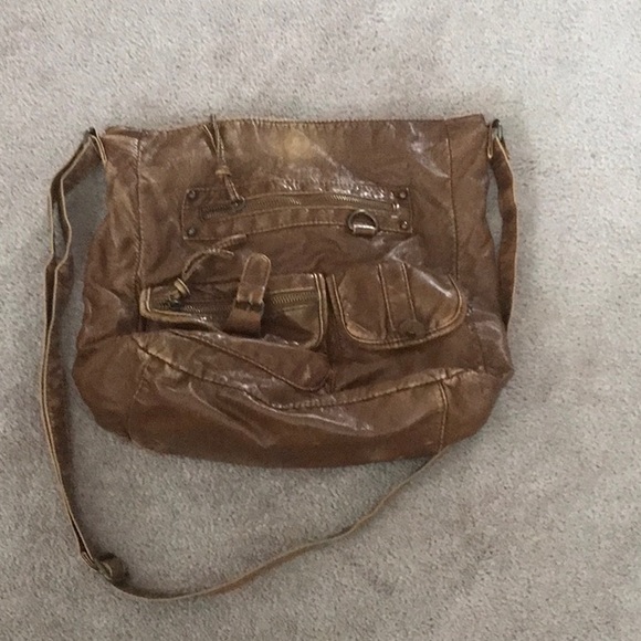Y2K style crossbody bag. Brown. - Picture 1 of 2